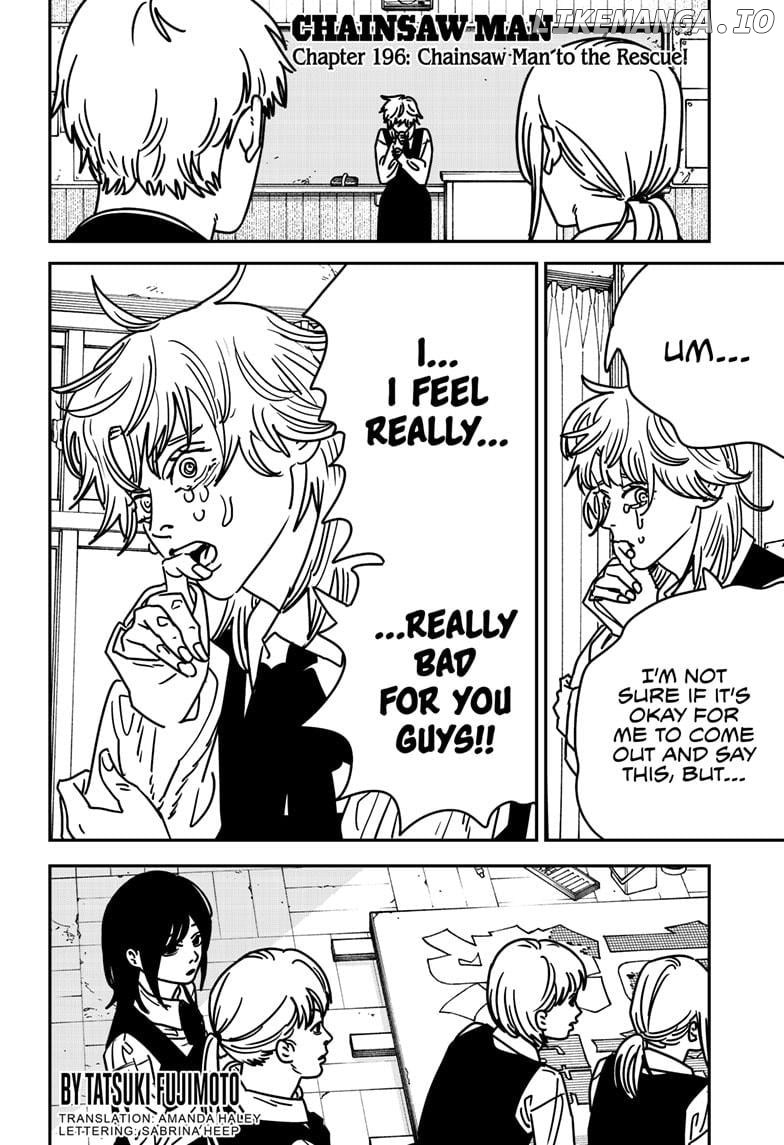 Chainsaw Man, Chapter 196 image 01